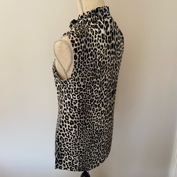 Michael Kors Leopard Blouse - Picture 5 of 8